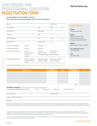 MDC-Project Management | PDF