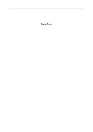 Back Cover
 