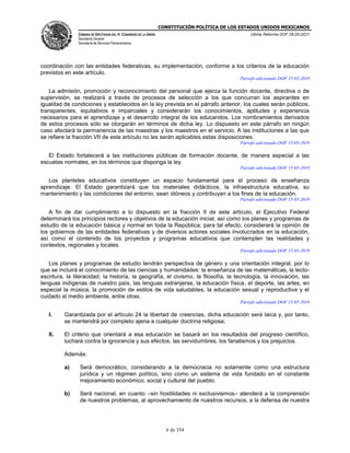 CPEUM CONSTITUCIÓN POLÍTICA DE LOS ESTADOS UNIDOS MEXICANOS | PDF