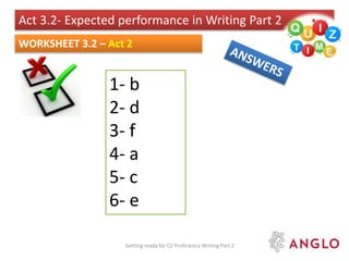 CPE writing 2 - part 2 | PPTX