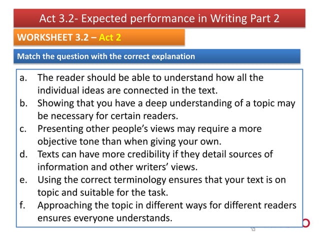CPE writing 2 - part 2 | PPTX