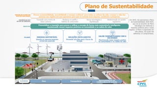Plano de Sustentabilidade
Em 2019, nós aprovamos o Plano
de Sustentabilidade 2020-2024,
que vai ao encontro do Plano
Estratégico de melhorias e
impactos positivos para o nosso
negócio. O Plano é organizado em
três pilares, nos quais nós
definimos 15 compromissos.
 