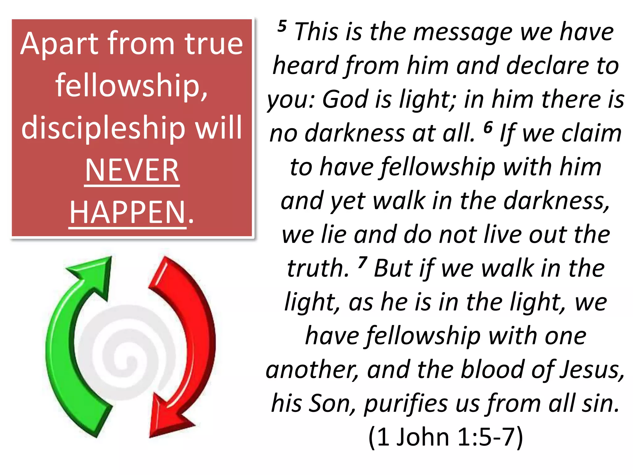 The goal of the church is to become the people of God in a certain place and/or among a people group.The goal of the church is not to plant churches but to be the church!CHURCH BEING