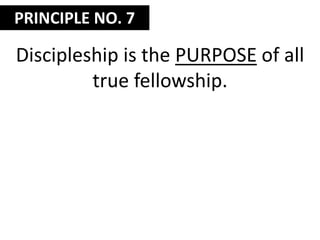 Nudge them toward spiritual formation.Session SeventeenTen Theological PrinciplesPart 4
