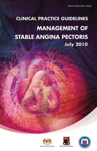 Cpg   management stable angina pectoris july 2010