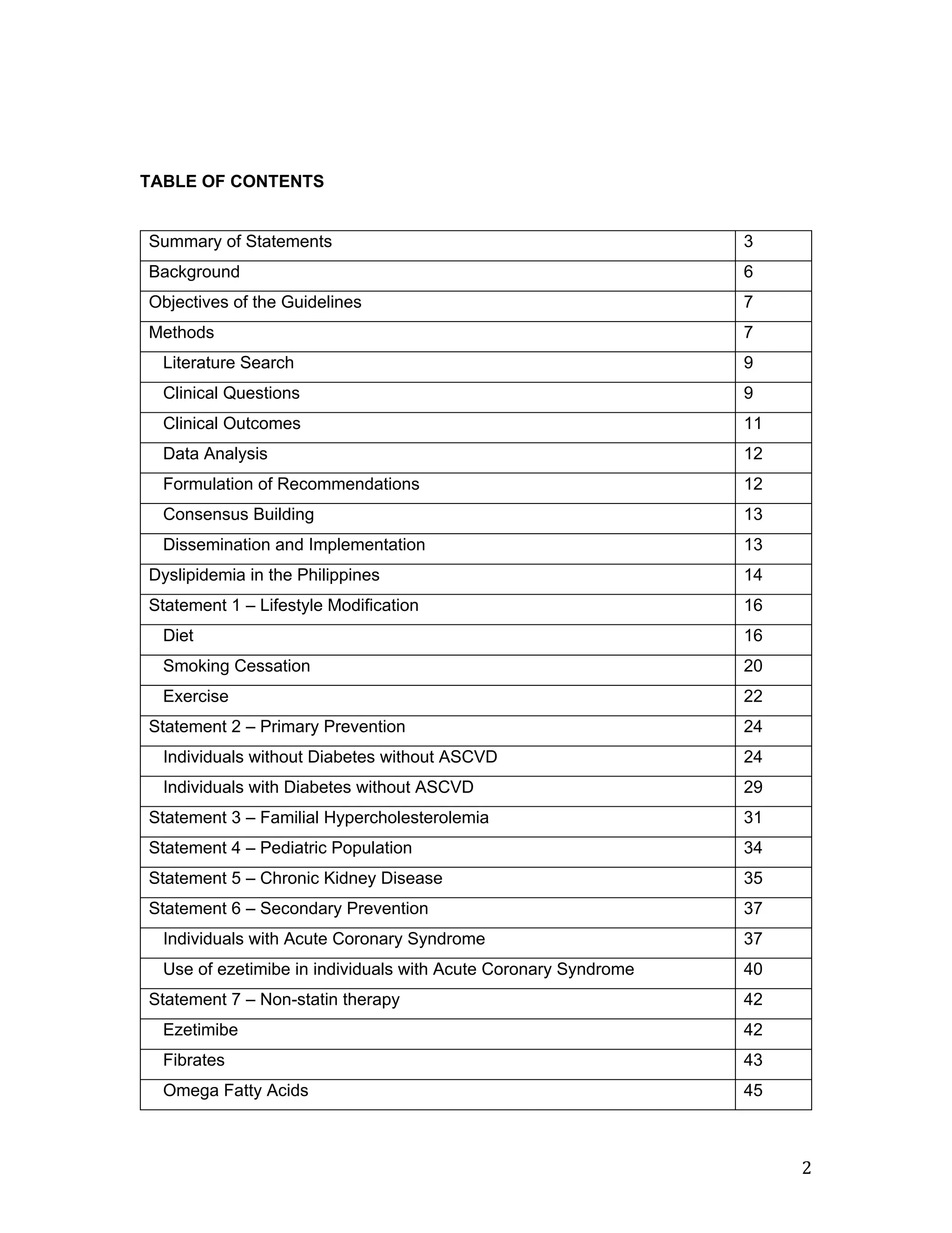 2020 Clinical Practice Guidelines for the Management of Dyslipidemia in ...