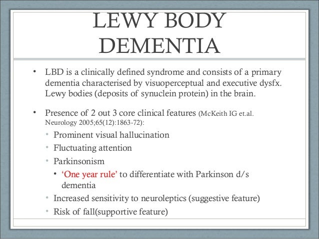 lewy body dementia Lewy body dementia: diagnosis, management and future directions bradley f boeve, md divisions of behavioral neurology and movement disorders. lewy body dementia Lewy body dementia: diagnosis, management and future directions bradley f boeve, md divisions of behavioral neurology and movement disorders.