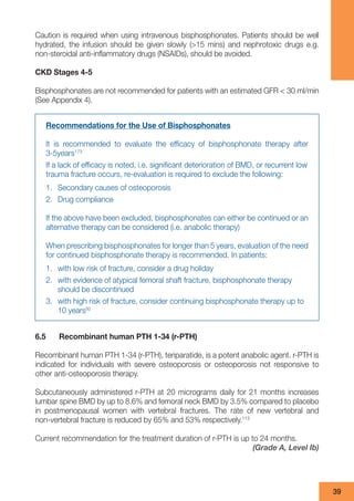 CPG management of osteoporosis | PDF