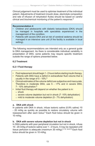 Cpg management of type 1 diabetes mellitus in children & adolescents | PDF