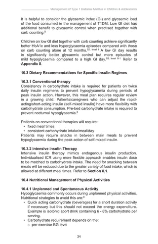 Cpg management of type 1 diabetes mellitus in children & adolescents | PDF