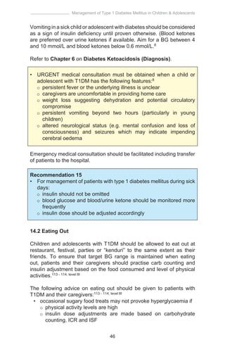 Cpg management of type 1 diabetes mellitus in children & adolescents | PDF
