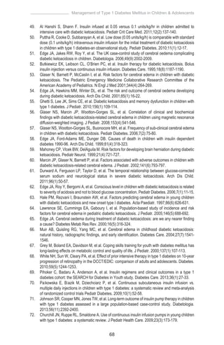 Cpg management of type 1 diabetes mellitus in children & adolescents | PDF