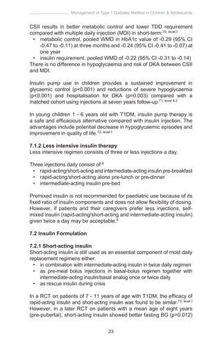 Cpg management of type 1 diabetes mellitus in children & adolescents | PDF