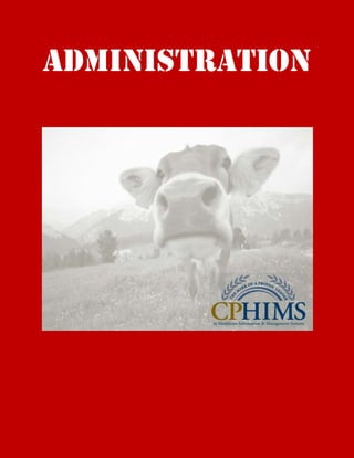 ADMINISTRATION
 