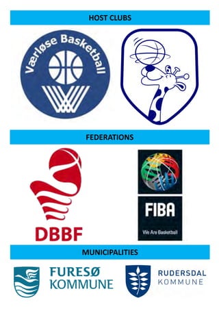 HOST CLUBS
FEDERATIONS
MUNICIPALITIES
 