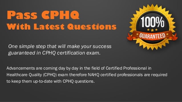 CPHQ Fragenpool