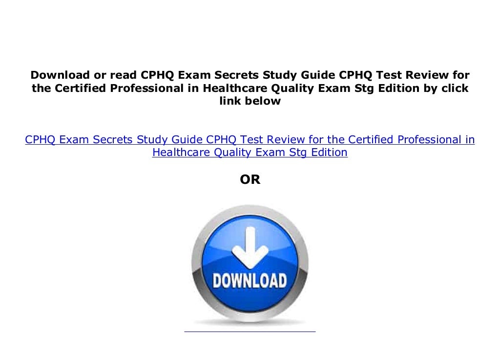 CPHQ Online Tests