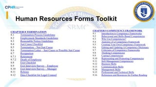 Human Resources Forms Toolkit
 