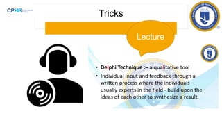 Tricks
Lecture
 