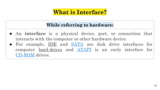 Computer Peripherals and Interfacing.pptx