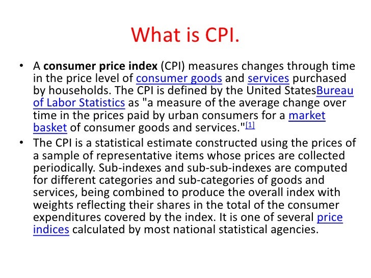 inaccuracies of the consumer price index cpi Cfa level 1 - the consumer price index inflation inflation is defined as an increase in the overall price level. inaccuracies of the consumer price index cpi Cfa level 1 - the consumer price index inflation inflation is defined as an increase in the overall price level.