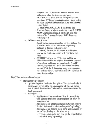 Civil Procedure I - Quiz Preparation Notes | DOCX