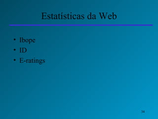 Estatísticas da Web Ibope ID E-ratings 