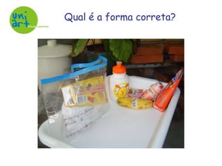 Qual é a forma correta?