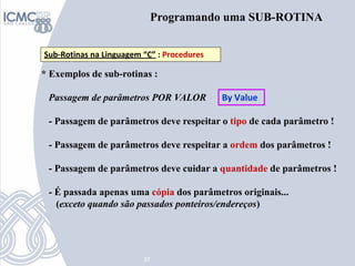 Sub Rotina Conceito de funçao e modularizaçao | PDF