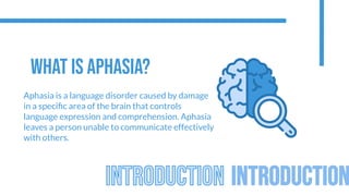 Aphasia | PDF
