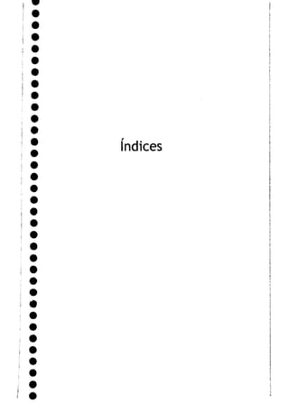 índices
 