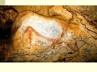 Grande Cavalo vermelho – Caverna Cavalanas Cantábria, Espanha
 