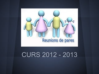 CURS 2012 - 2013
 