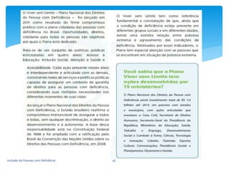 Inclusão de Pessoas com Deficiência 42
 