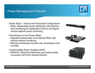 Chatsworth Product Company Overview | PDF