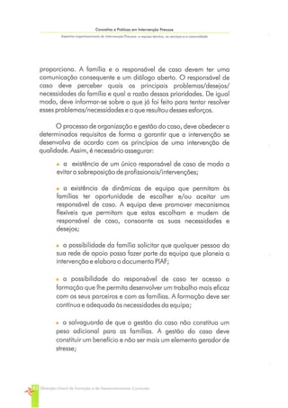 Conceitos e Práticas em Intervenção Precoce