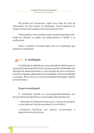 Conceitos e Práticas em Intervenção Precoce