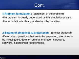 simulation modeling in DSS | PPT