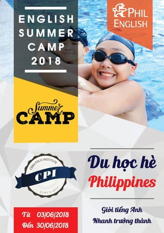 [Phil English - Du hoc he Philippines] - Cpi summer camp 2018 