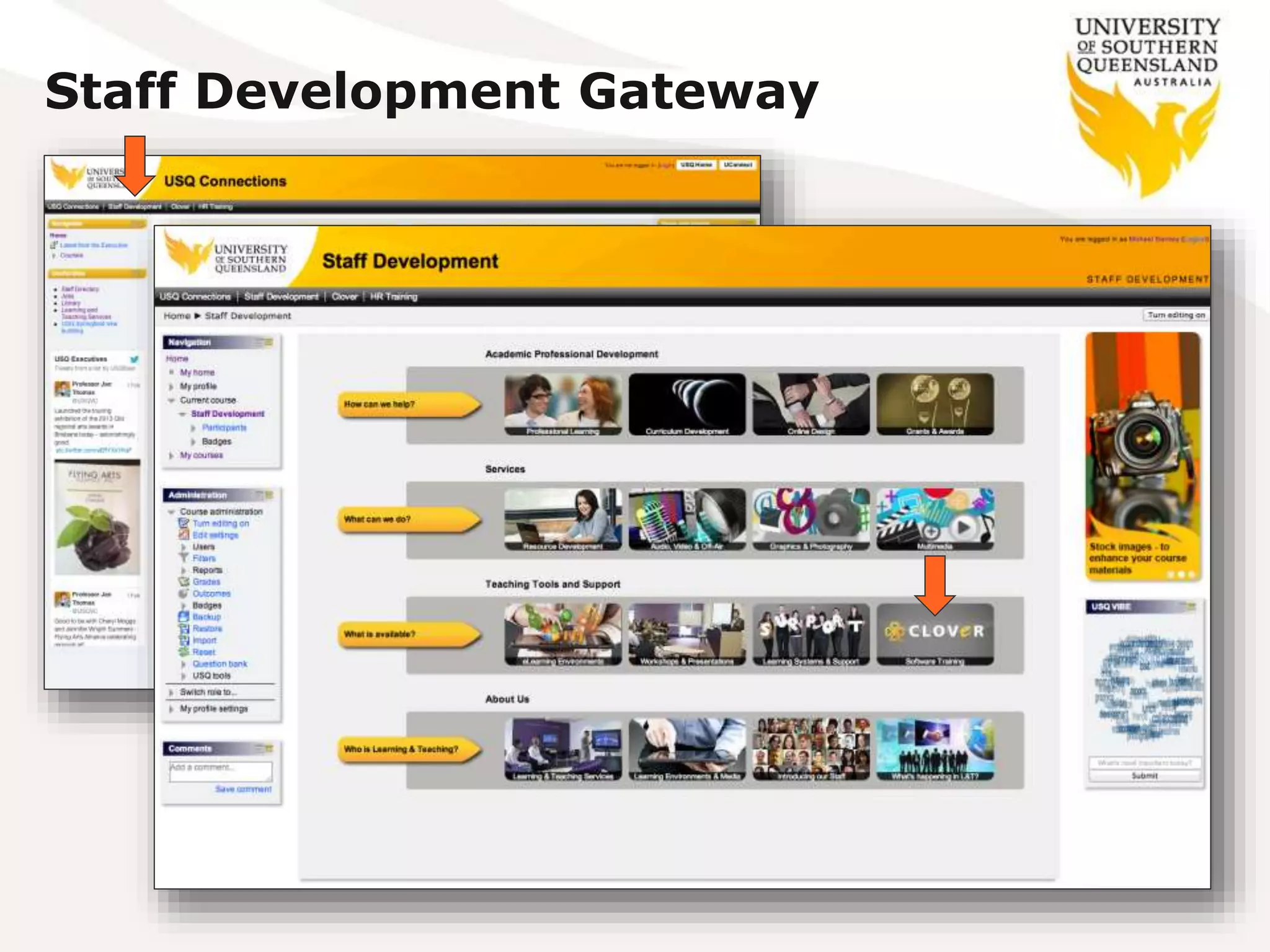 Staff Development Gateway
 
