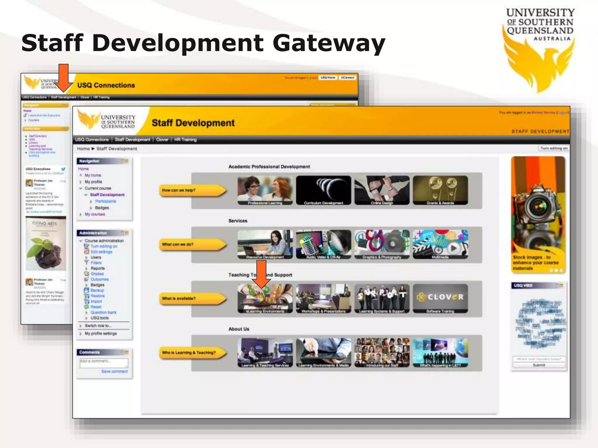 Staff Development Gateway
 