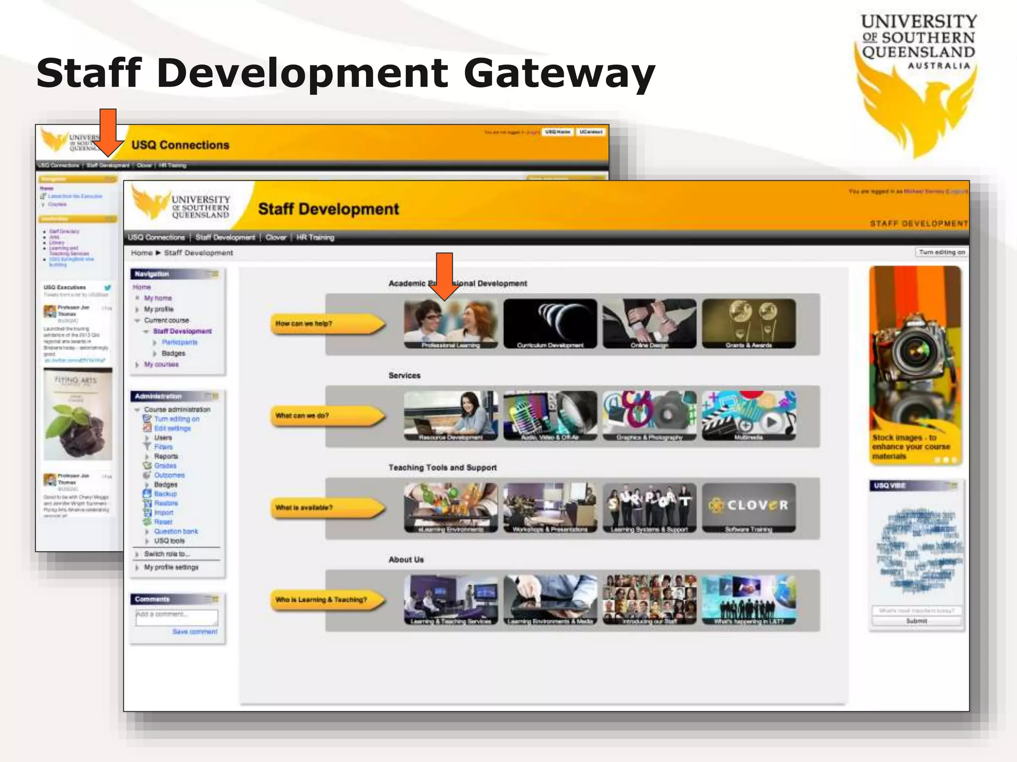 Staff Development Gateway
 