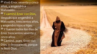 Estudio biblico de genesis capitulo 5