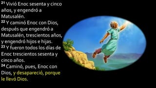 Estudio biblico de genesis capitulo 5