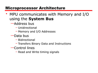 CP Lecture-2 The Microprocessor and its Architecture.pptx
