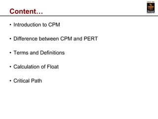 Critical Path Method | PDF