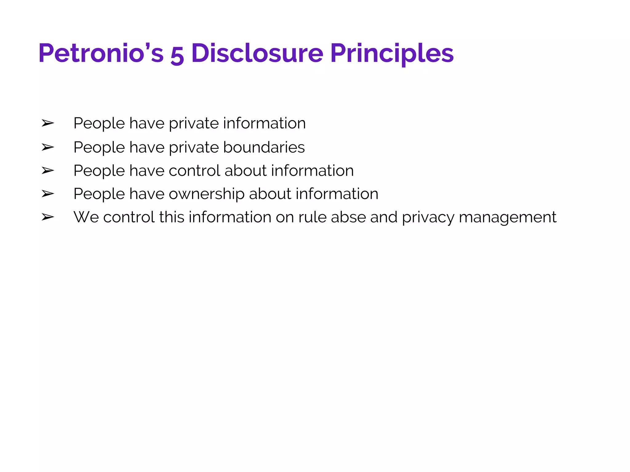 Communication Privacy Management Model Communication Privacy Management Theory (CPM) | PPTX