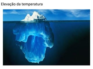 Elevação da temperatura
 