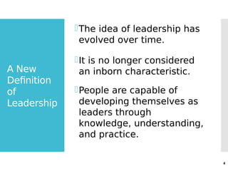 Define Inborn Comprehensive Leadership Development: Styles, Practices, and Team Roles ...
