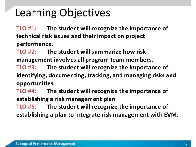 Technical Risk Management